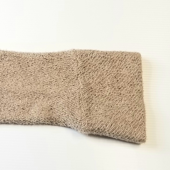 Soft Surroundings Small Brown Cowl Neck Oversized Longsleeve Tunic Sweater Top - Picture 8 of 10